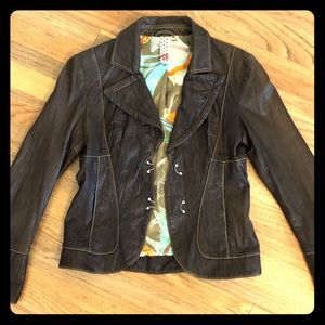 Genuine Leather Jacket! 60’s/70’s Vibes.